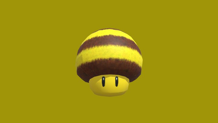 Super Mario - Bee Mushroom