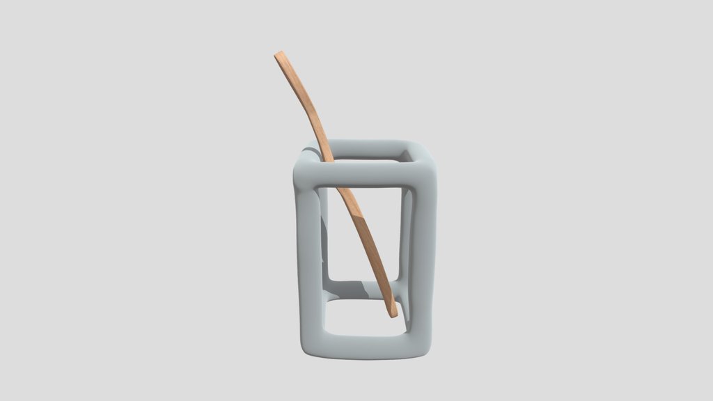 Cubic Toothbrush Holder
