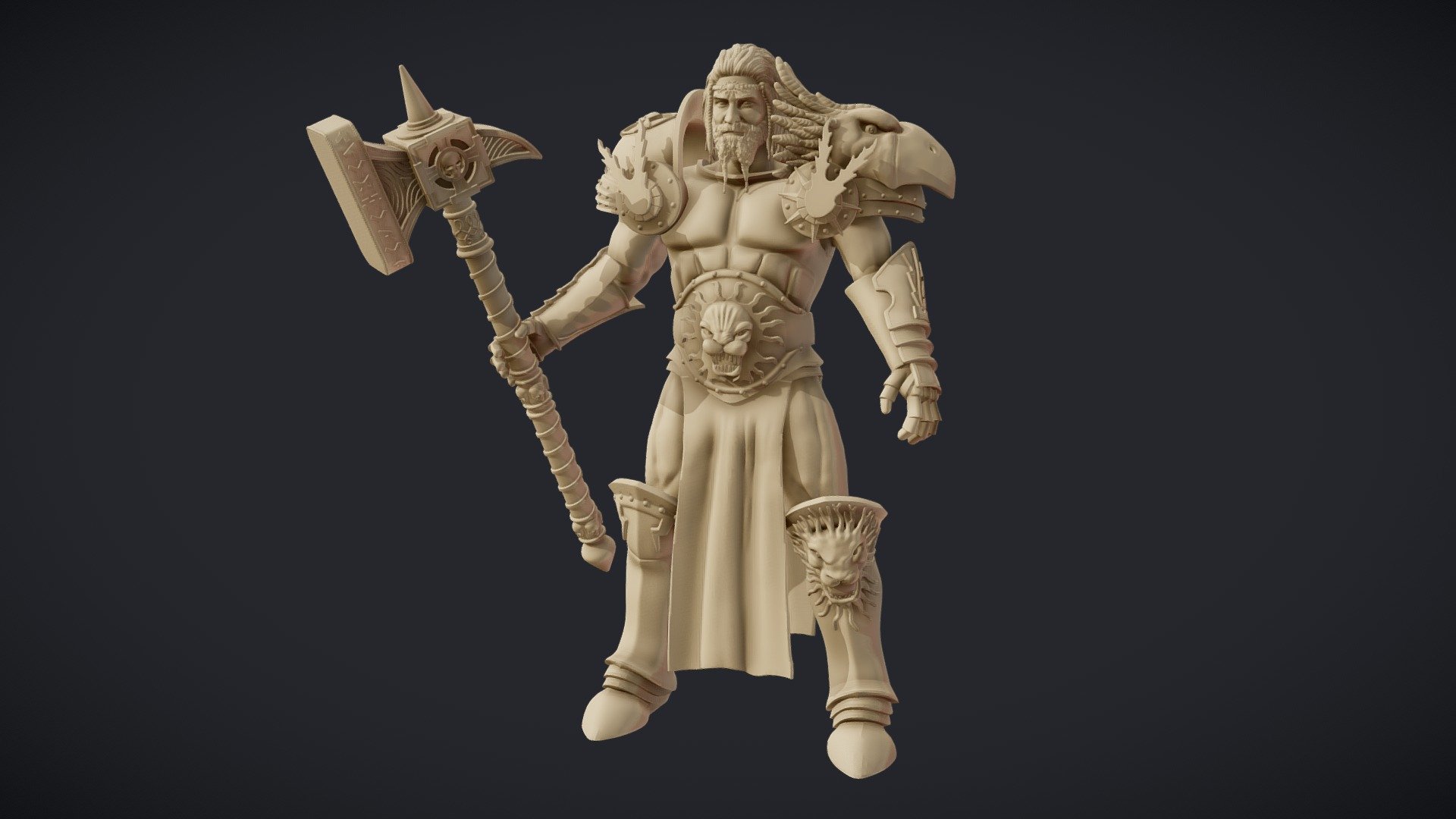 Sigmar Warhammer 3D model by Ginger L.v.A (gingerlva) [29ee4b0