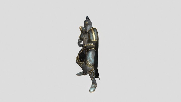 Knight Arrow Shot 3D Model