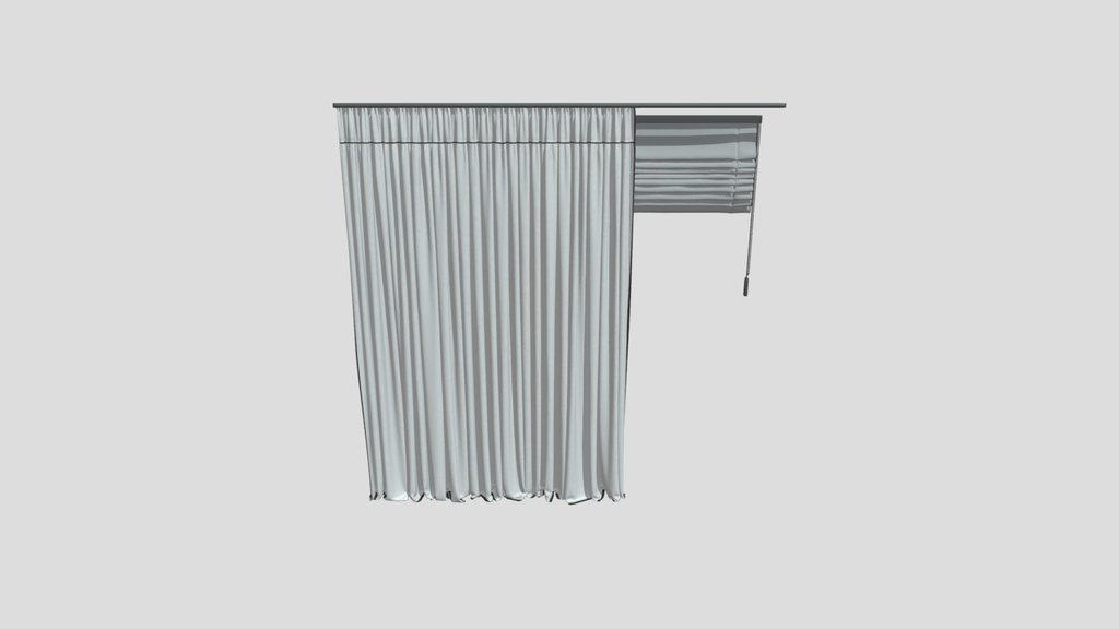 Mi Silk And Cotton Curtain Set