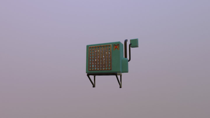 A.C unit 3D Model