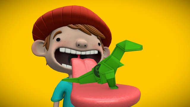 Origami 3D Model