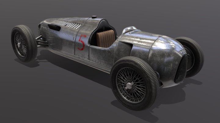 Auto Union Type C 3D Model