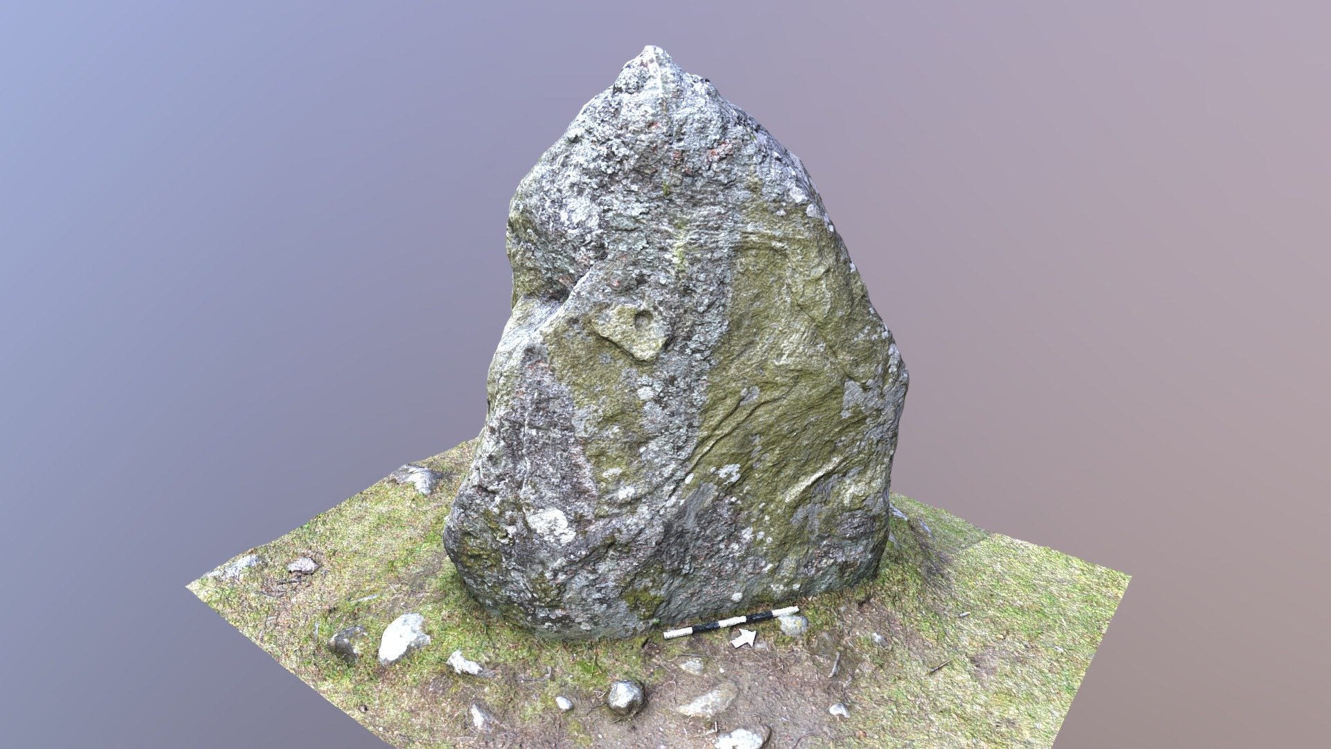 Clava Centre Cairn Orthostat