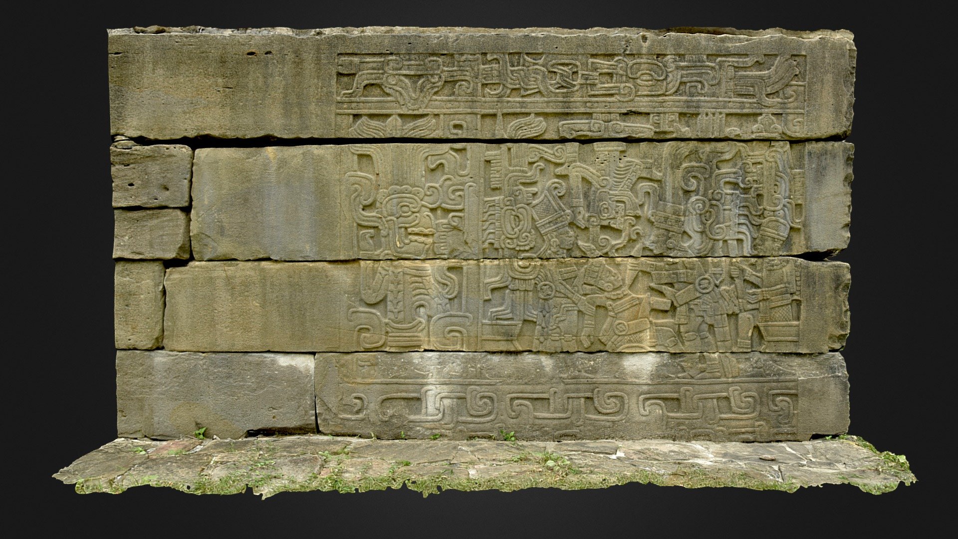 Northeast Tablero, South Ballcourt, El Tajin