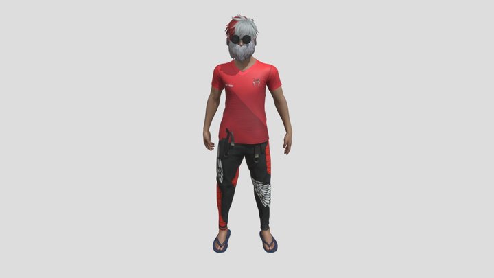 火精靈裝 3D Model