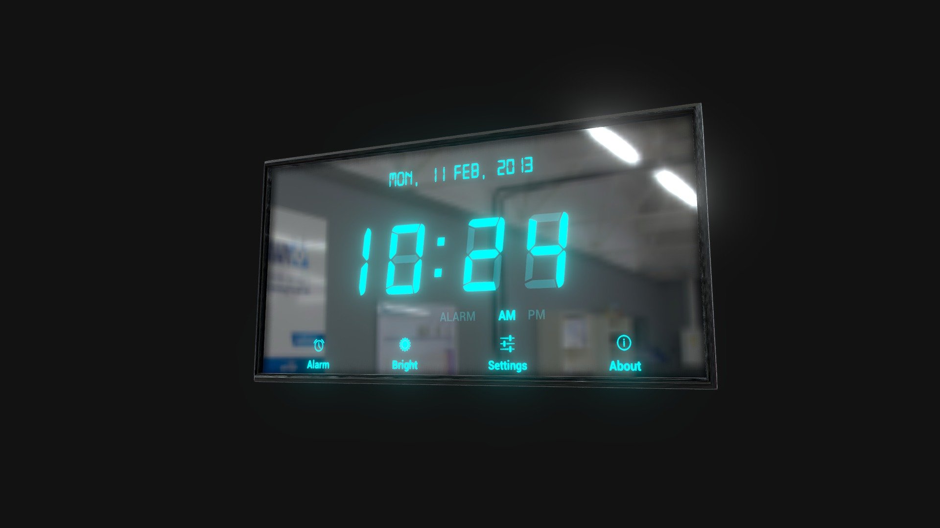 Digital Clock Download Free 3D Model By Oscarherry3d 29f2859 