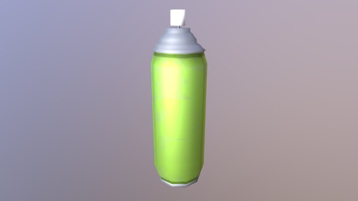 First Aid Spray 3D Model