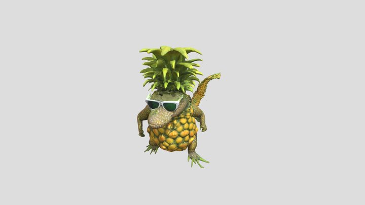 Crocodillo Pinapple Gmod – Kostenloses 3D-Modell STL