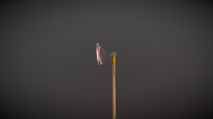 Langeid Axe - Viking axe 3D Model
