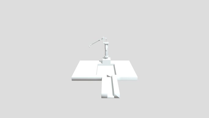 tubewell 3d model 3D Model