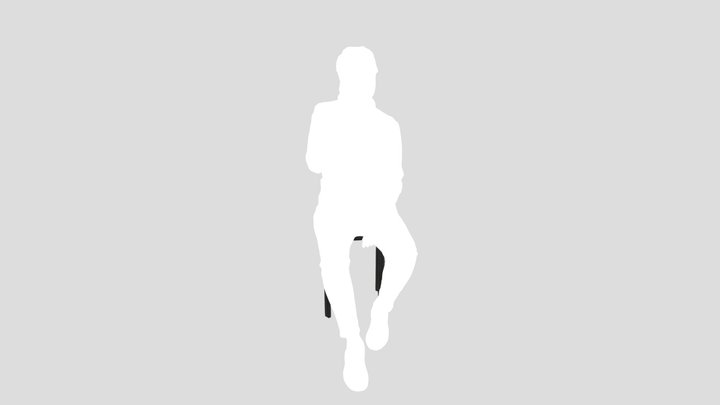Girl Sits And Talks On The Phone – Free 3D Model STL