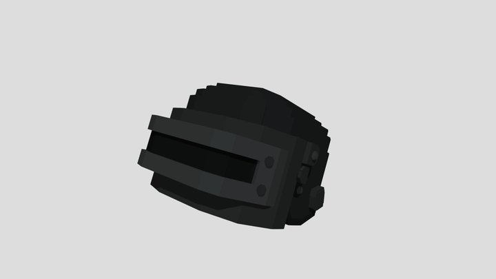 PUBG Helmet 3D Model