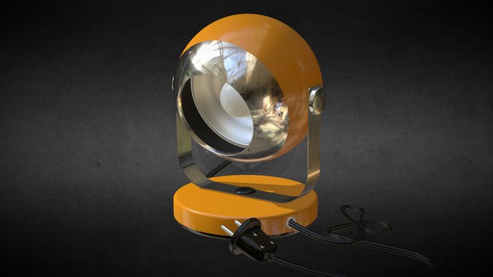 Futuric Lamp 3D Model