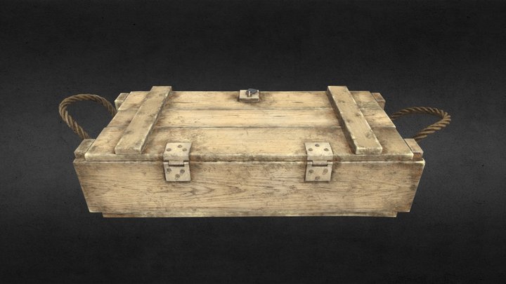 Ammunition Crate 3D Model