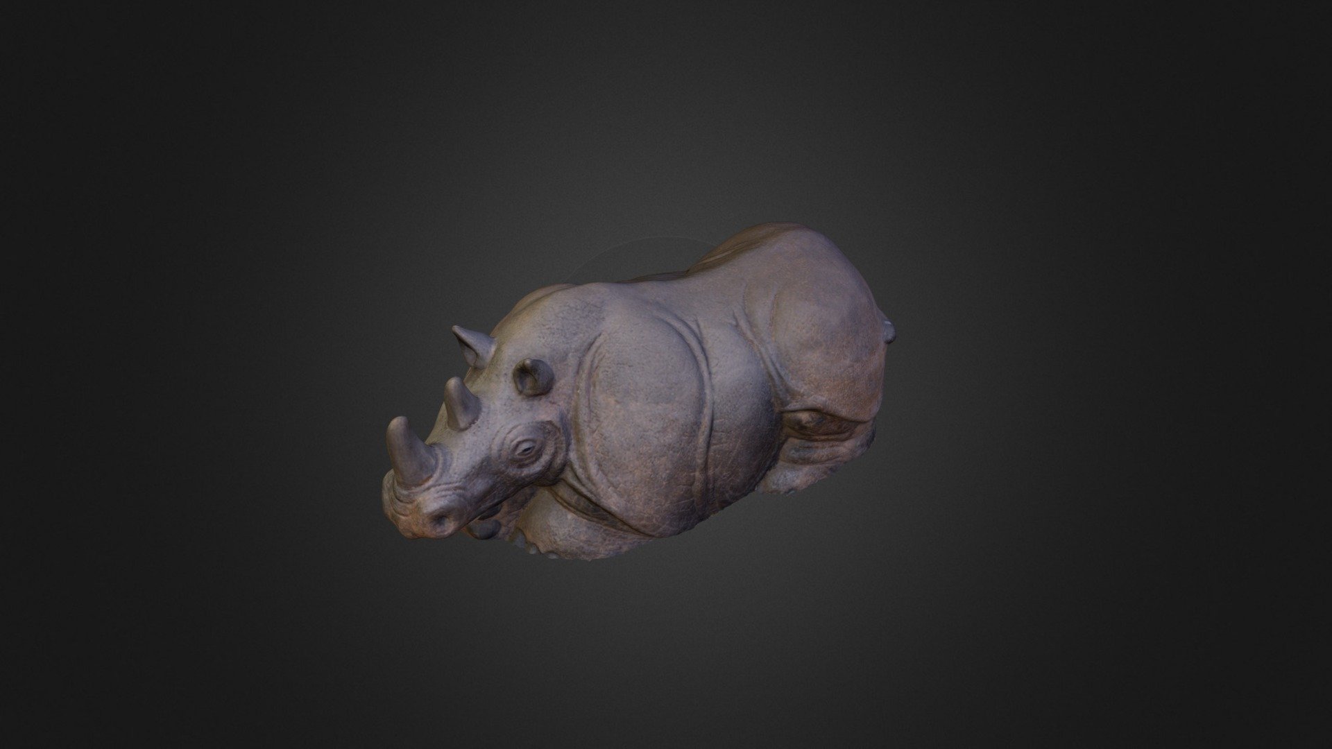 Rhino Model for 3D Printing — Sketchfab embed 3D viewer