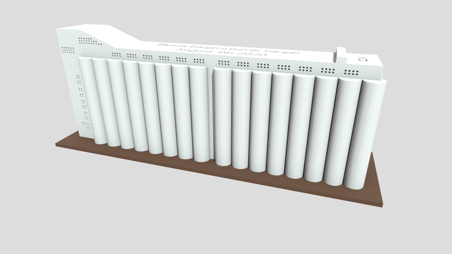 Beirut Silo Scale 1 / 100