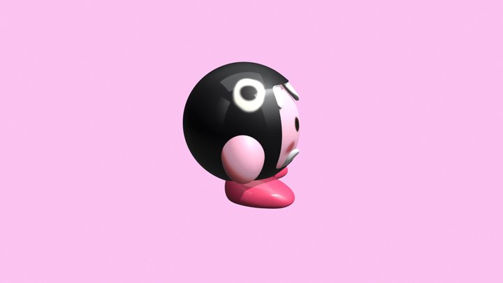 Kirby 3D Model
