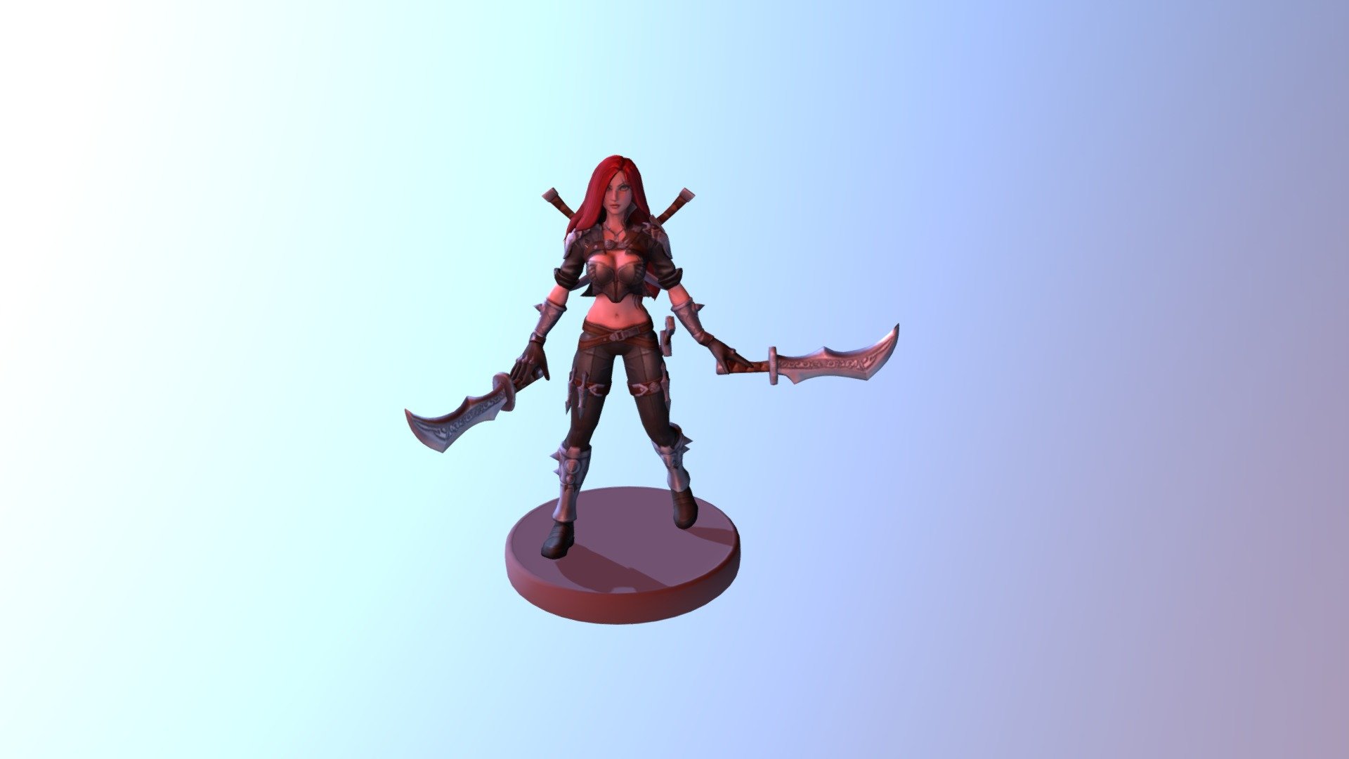 Katarina - 3D model by Jonitupapi [29f9311] - Sketchfab