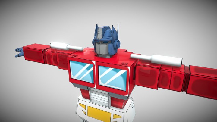 G1 Optimus Prime 3D Model