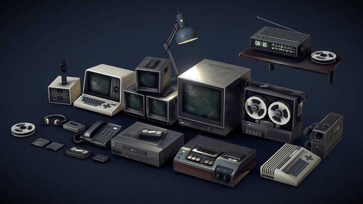 Computer 3D models - Sketchfab