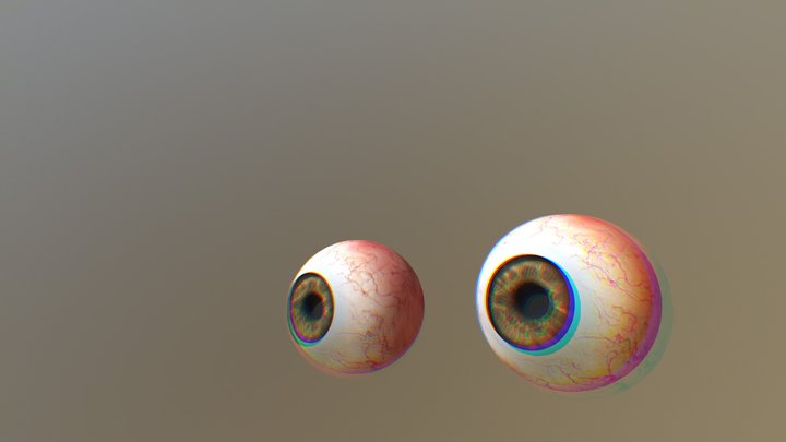 Eyes 3D Model