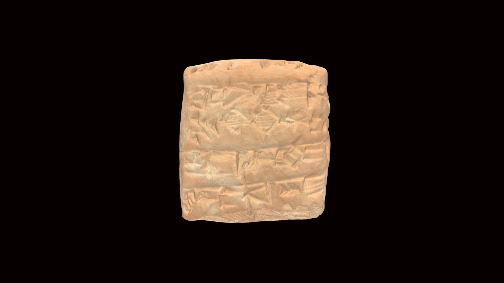 Cuneiform Tablet HMANE1899.2.202 - 3D model by Harvard Museum of the ...