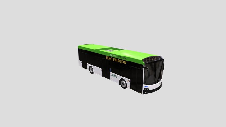 Transit Bus - Annotations 3D Model