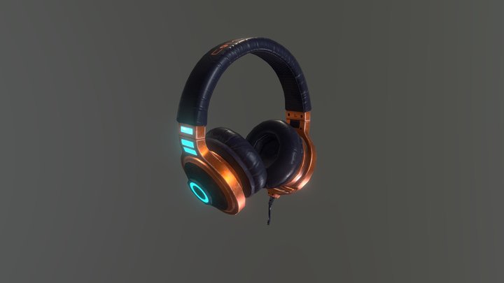 Headset 3D Model