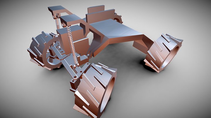 RC Car 3D Model