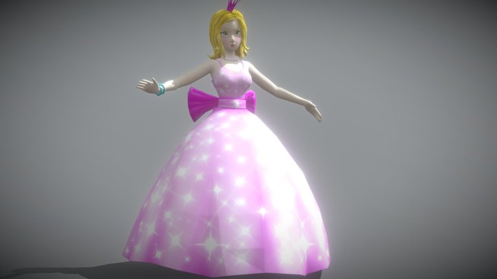 3DRT - Fantasy Princess - 07 3D Model
