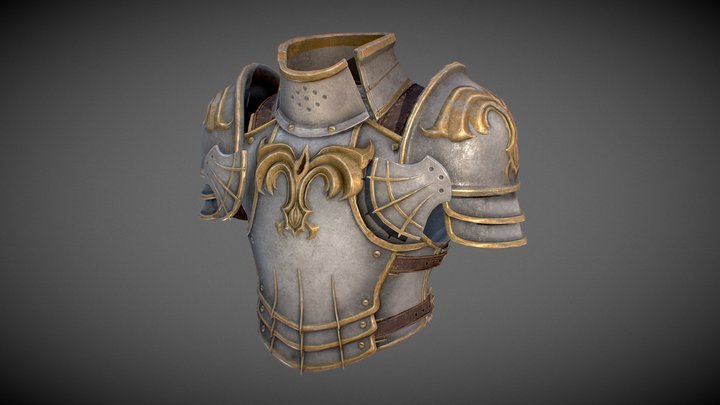 PBR_West Armour 3D Model