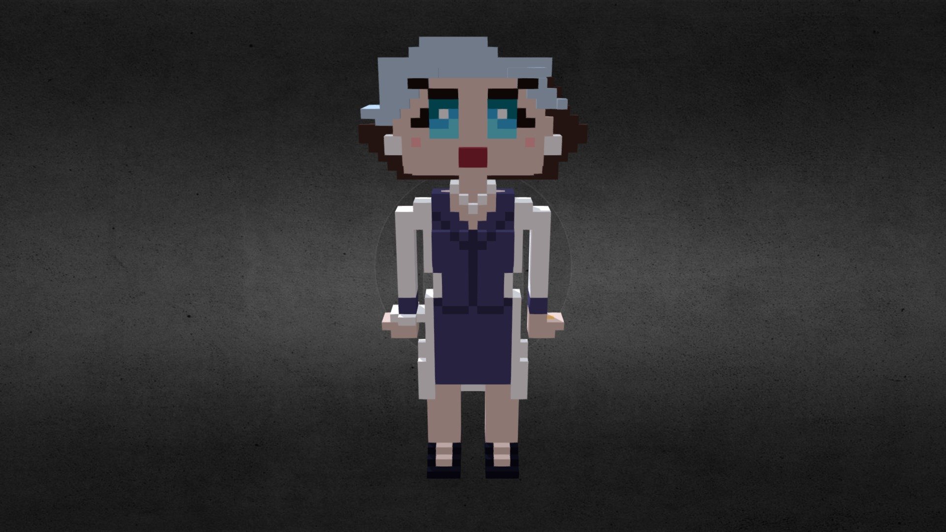 Dr. Anzeal | Giant Model 01: WITH LABCOAT
