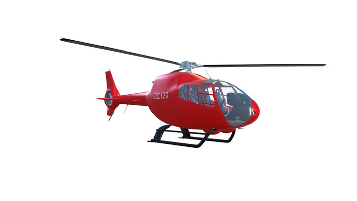 Eurocopter EC120 3D Model