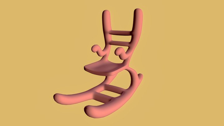 Bunny Chair 3D Model