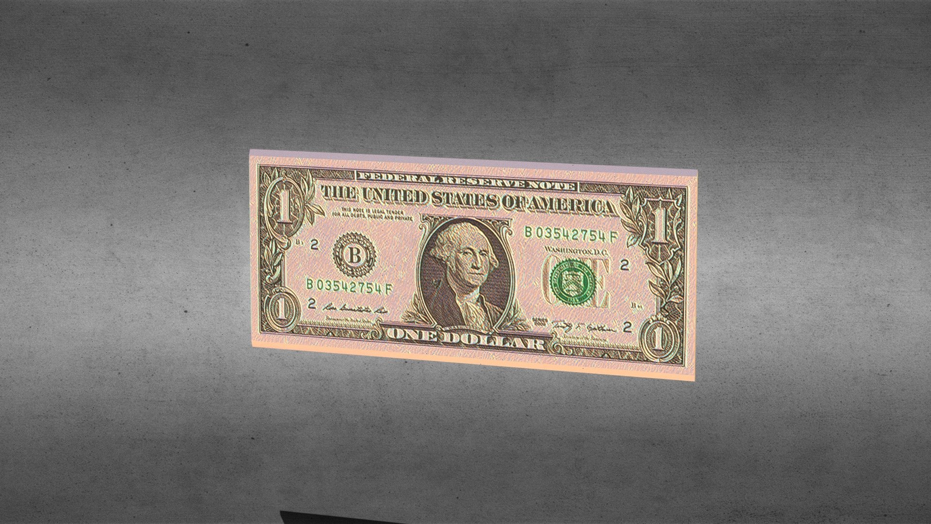 New Banknote 3D model USD - Download Free 3D model by DanielS ...