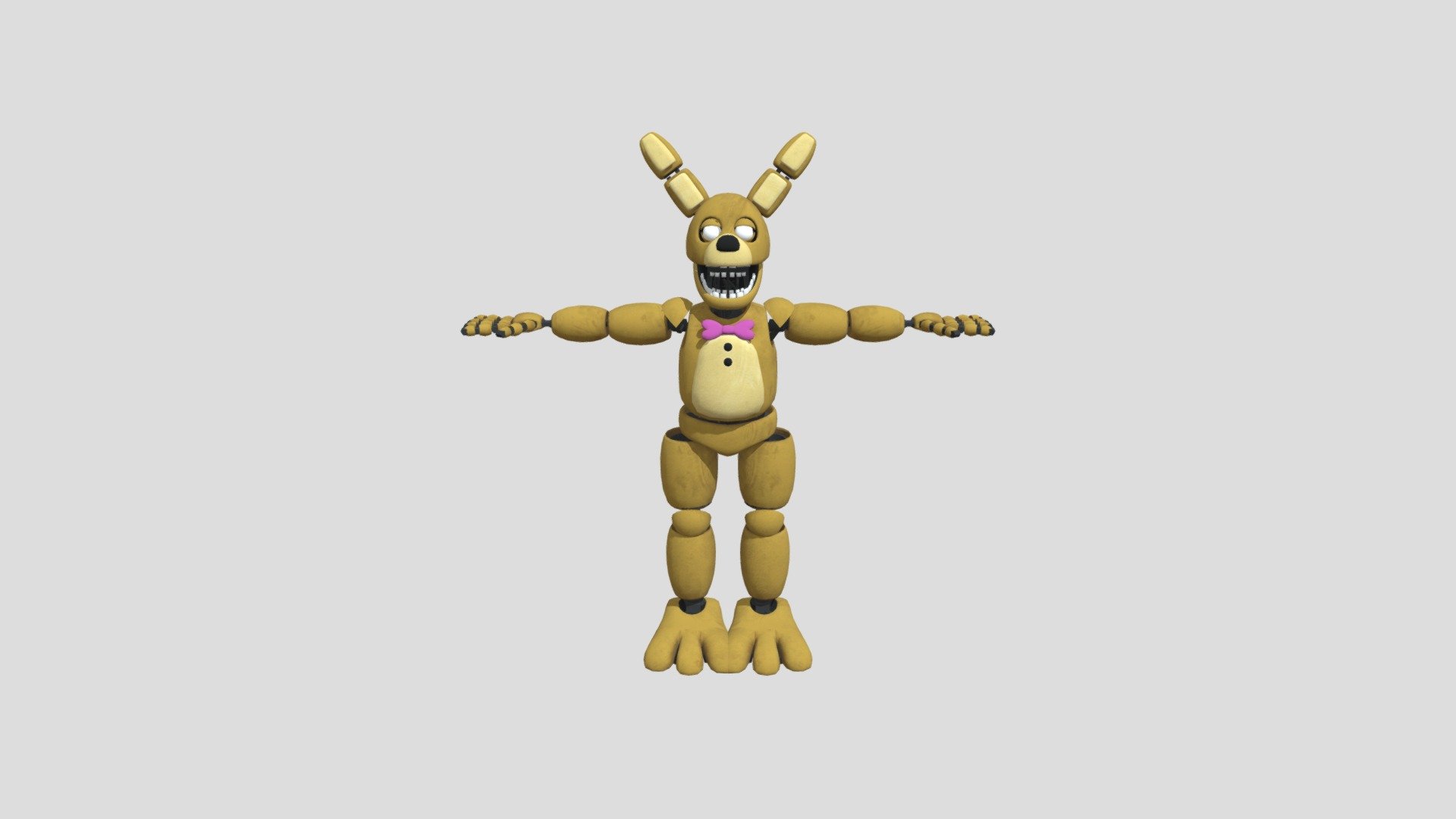 Help Wanted Spring Bonnie Release - Download Free 3D Model By Dwall8611 ...