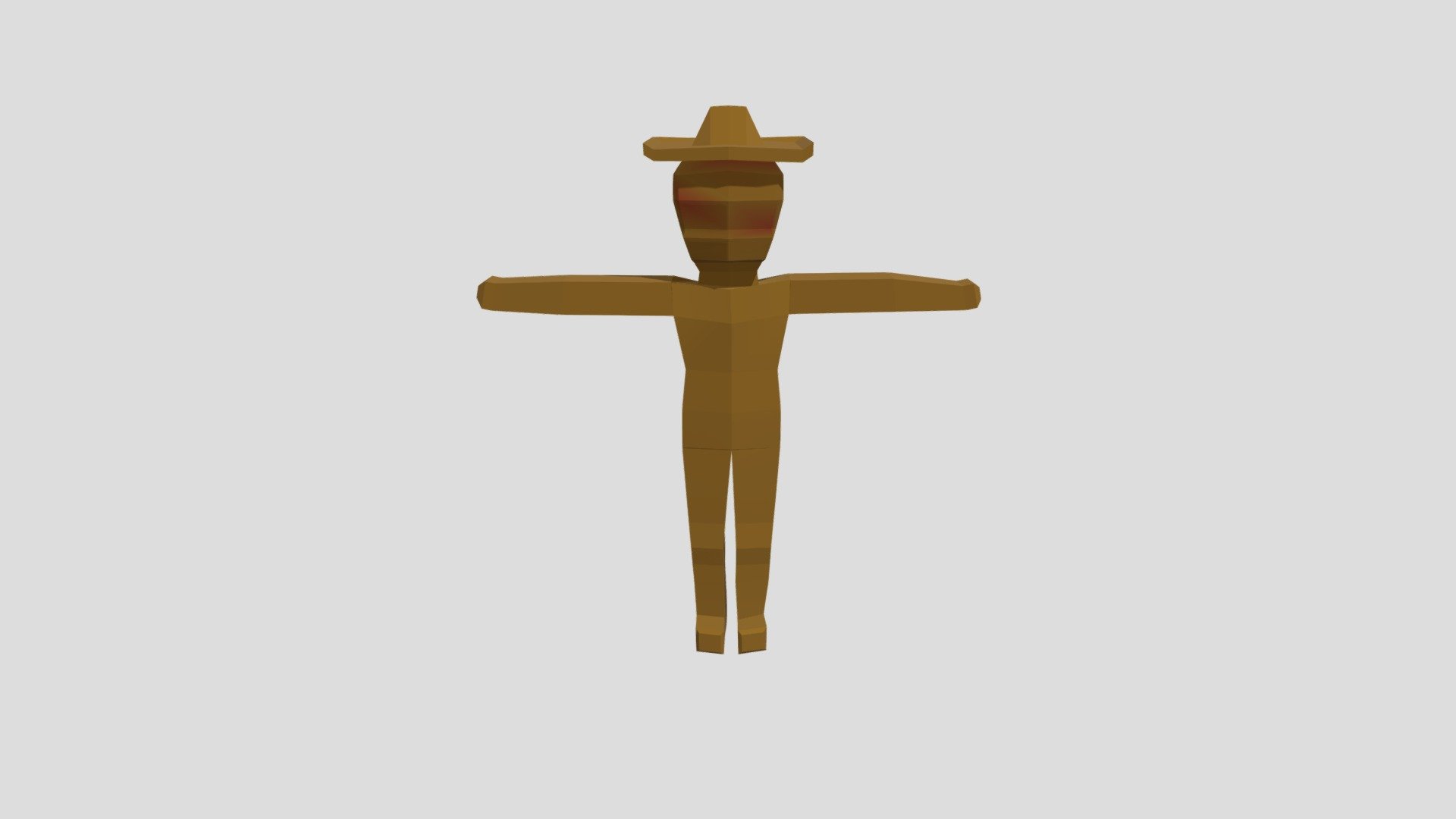 Lowpoly Cowboy