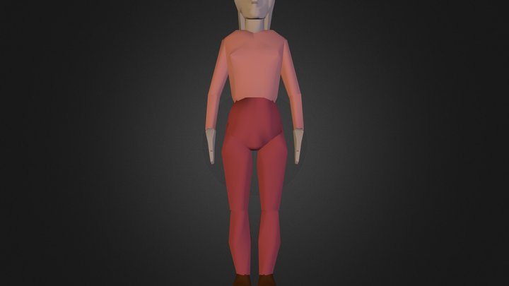 Woman 1.3DS 3D Model