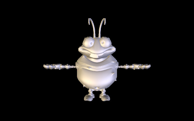 Bug Character - Download 3d Model - CGMeetup.net 3D Model