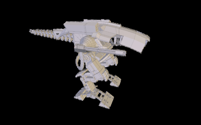 Mechanoid - RapT0r 3D Model