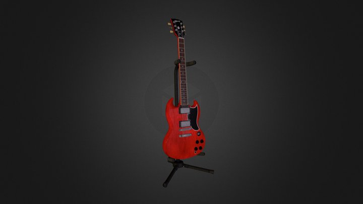 Gibson SG Custom 3D Model