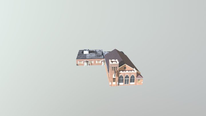 First Free Mission Baptist Church of Algiers 3D Model