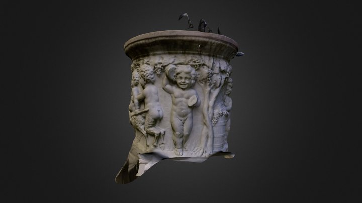 Marble Well 3D Model