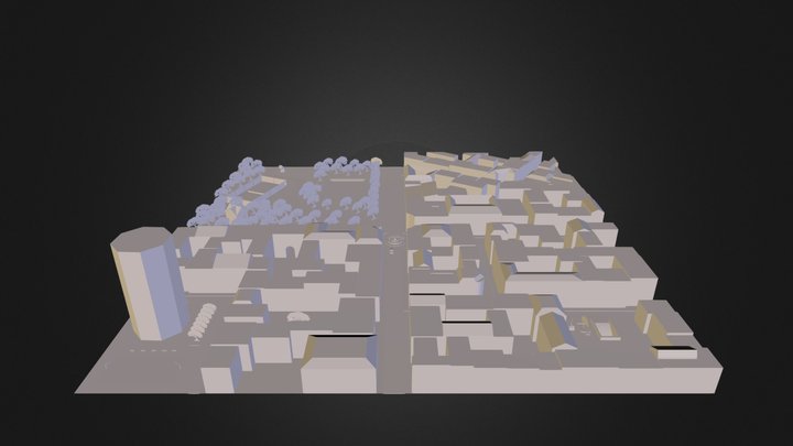 town 3D Model