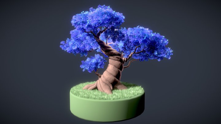 Stylized Tree 3D Model