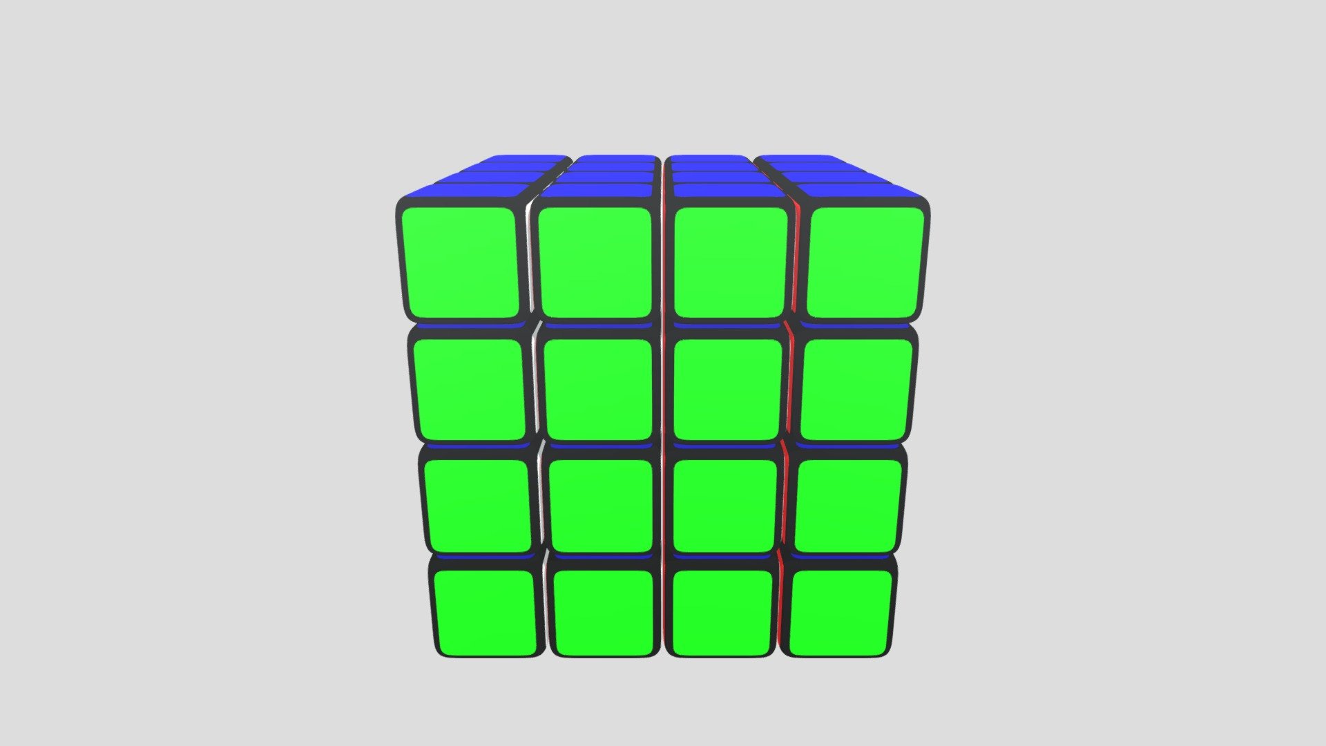 Cubo Rubik 4x4 - Download Free 3D model by atukeproductions  (@atukeproductions) [2a00334]