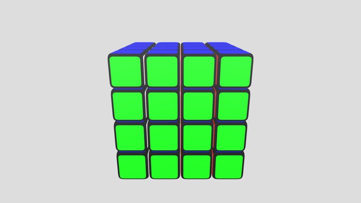 Rubik's Cube 2x2 White - Download Free 3D model by AyunFat (@AyunFat)  [4d780ad]