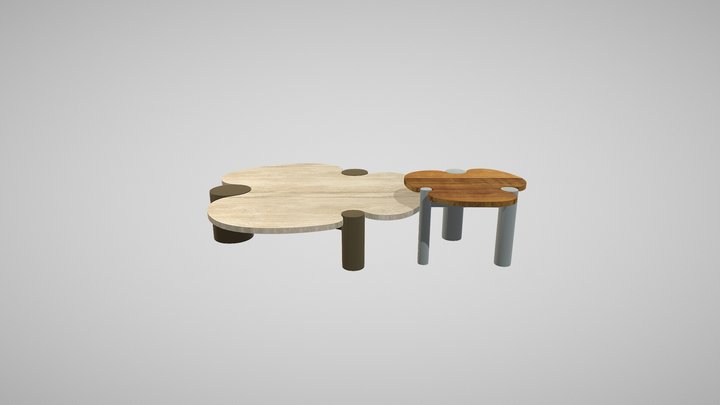 Conjunto MC Michelangelo 3D Model